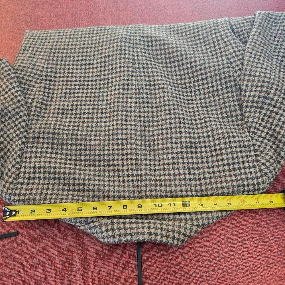 Vintage 90s University Shop New Haven Wool Tweed Blazer 42L Ivy League Preppy